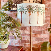 ijustlovethatfabric Palm Tree Lampshade - Jungle Palms Linen